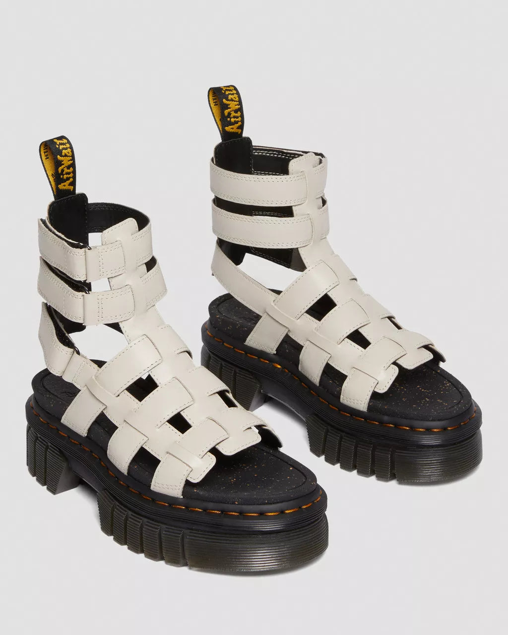 Ricki Nappa Lux Leather Platform Gladiator Sandals