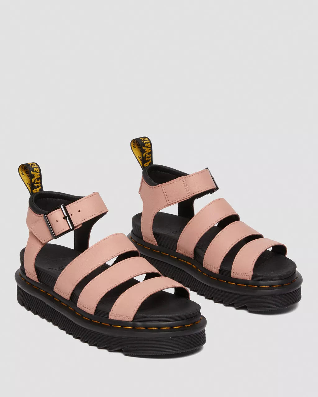 Blaire Pisa Leather Strap Platform Sandals