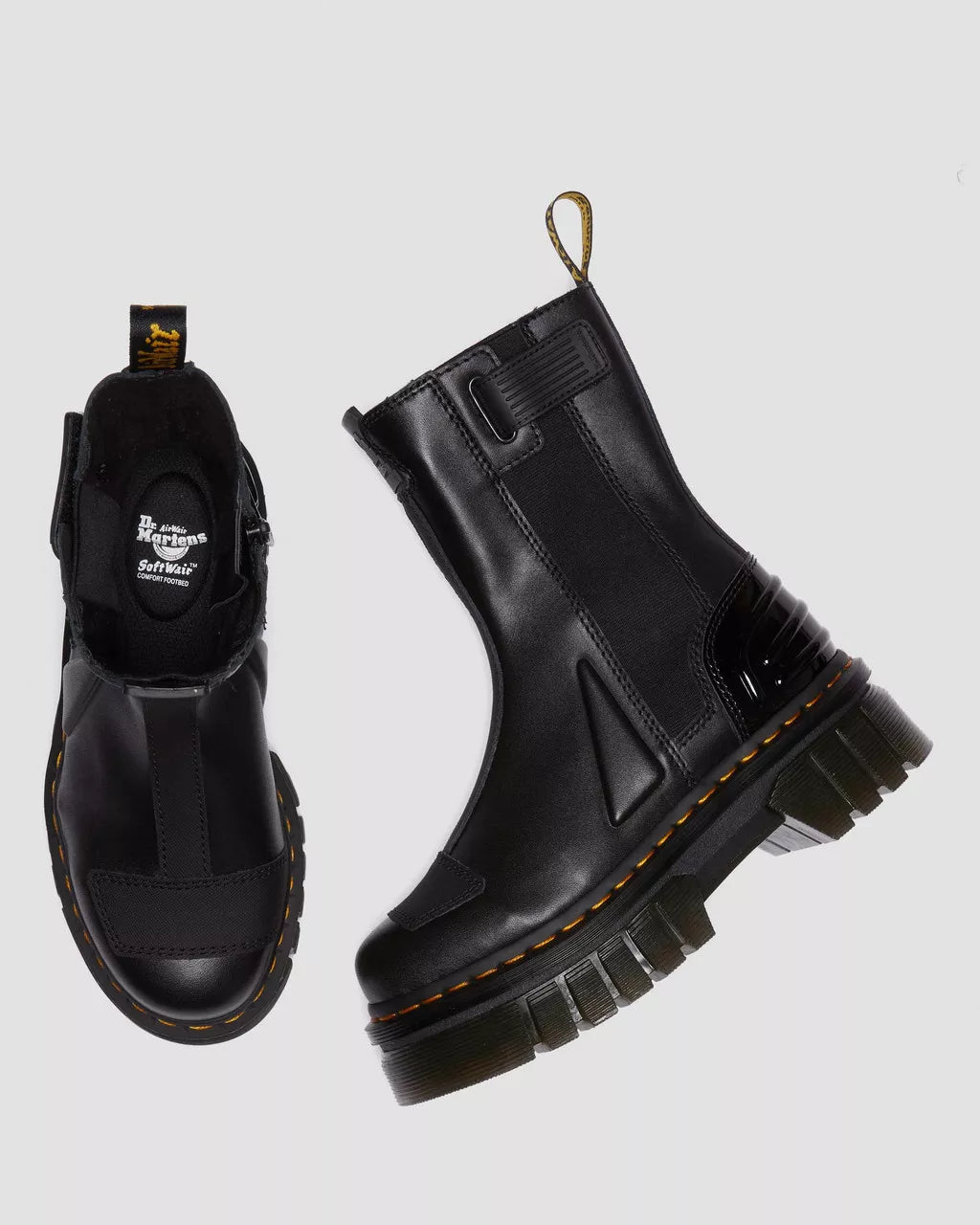DR MARTENS Audrick Hi Platform Chelsea Boots