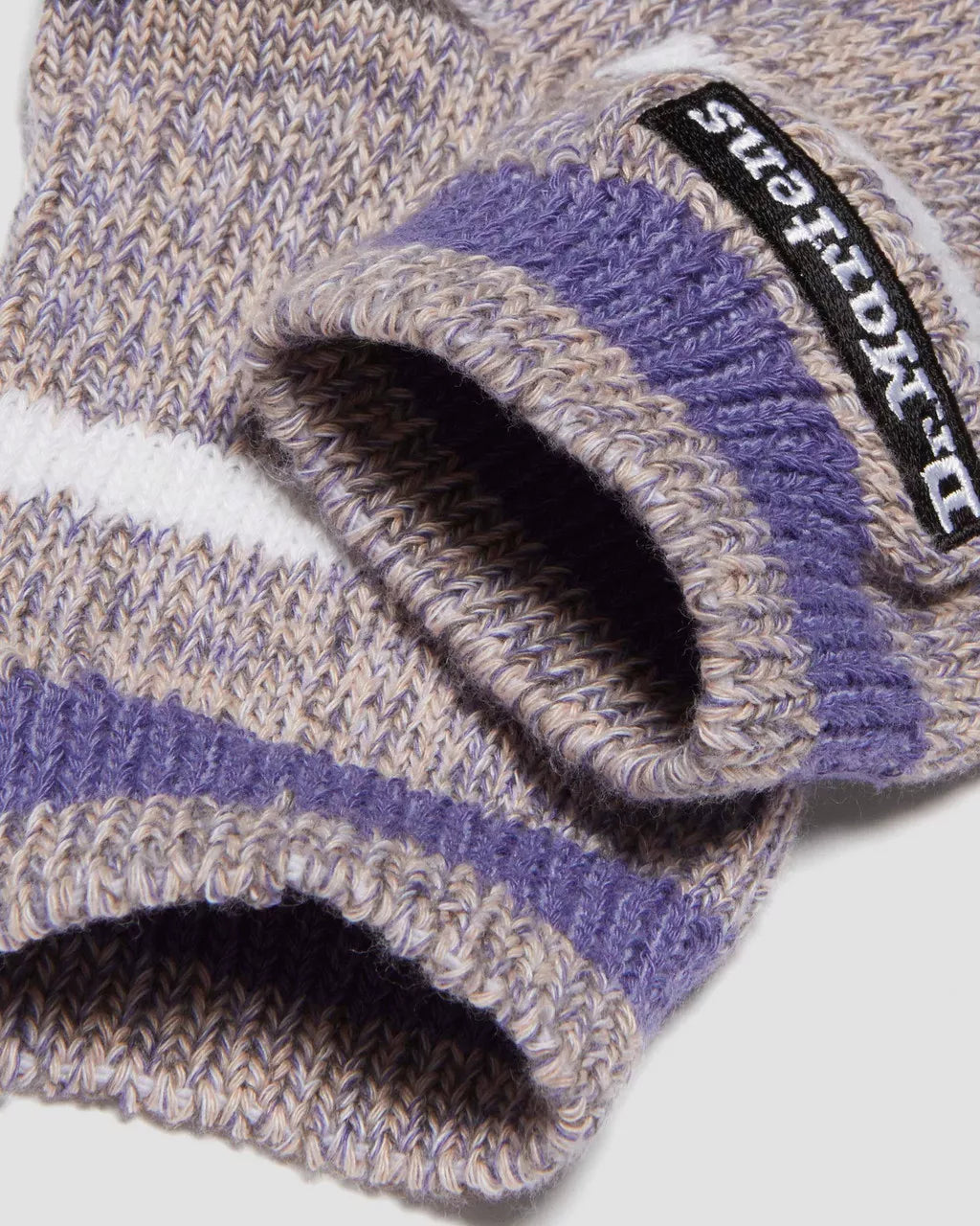 Short Marl Cotton Blend Socks