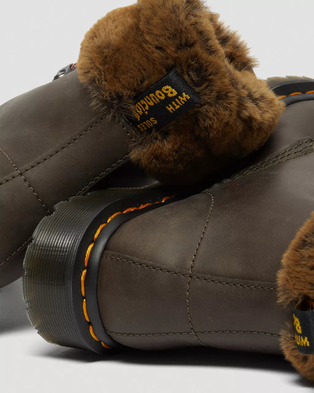 1460 Serena Collar Faux Fur Lined Ankle Boots