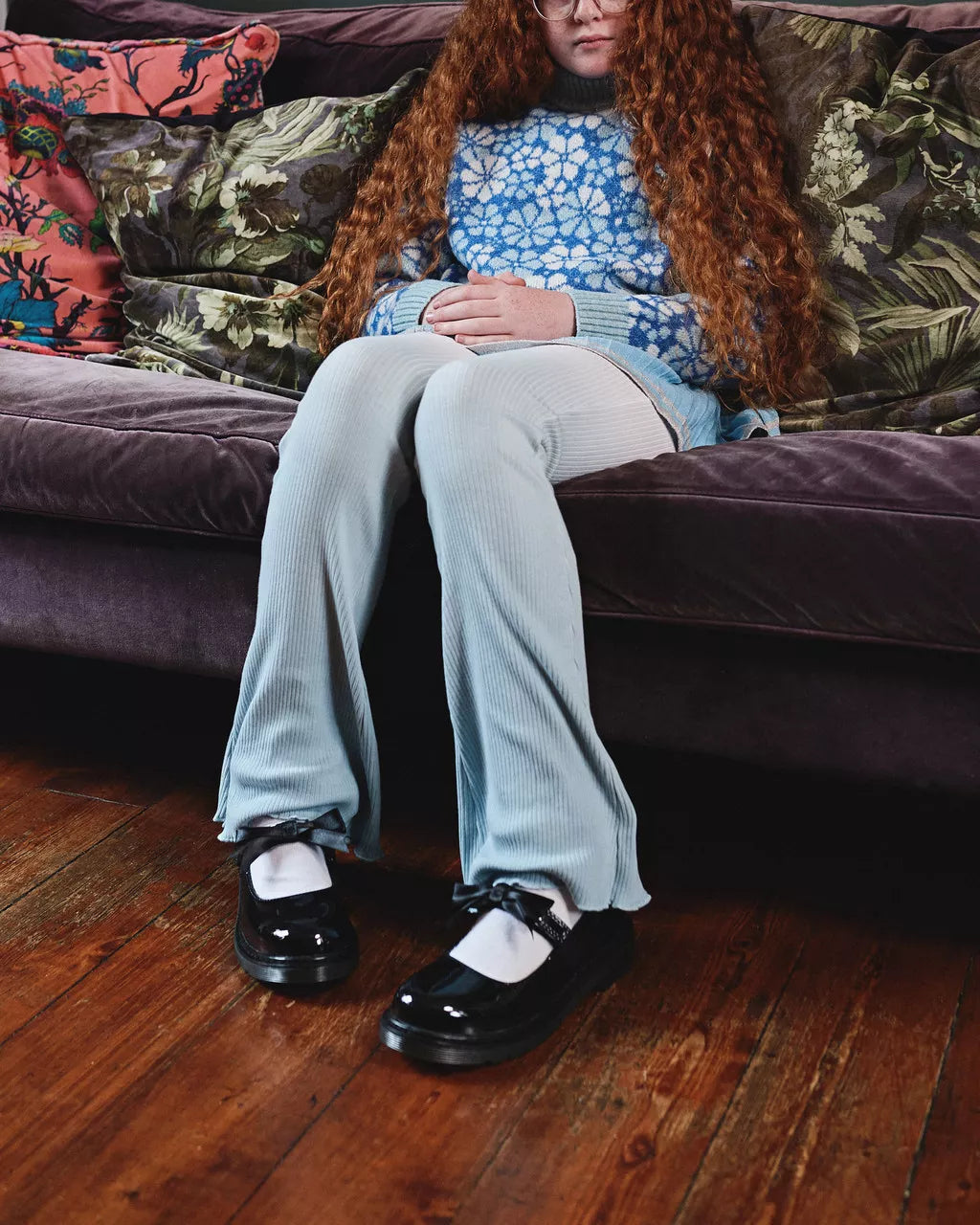 Youth Maccy II Patent Mary Jane Shoes