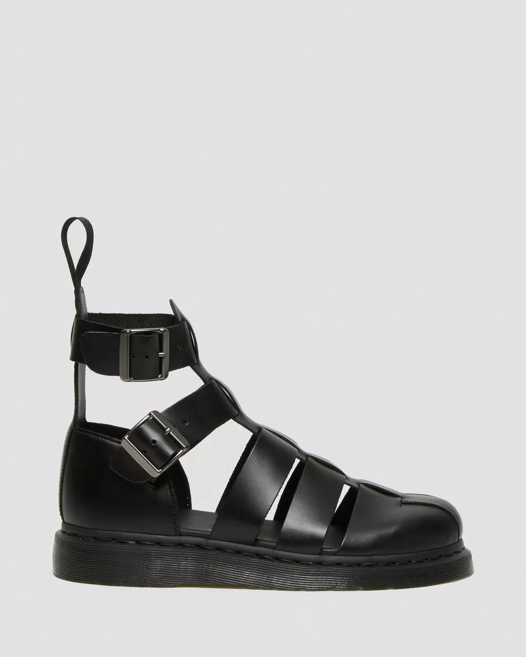 DR MARTENS GERALDO BRANDO ANKLE STRAP SANDALS