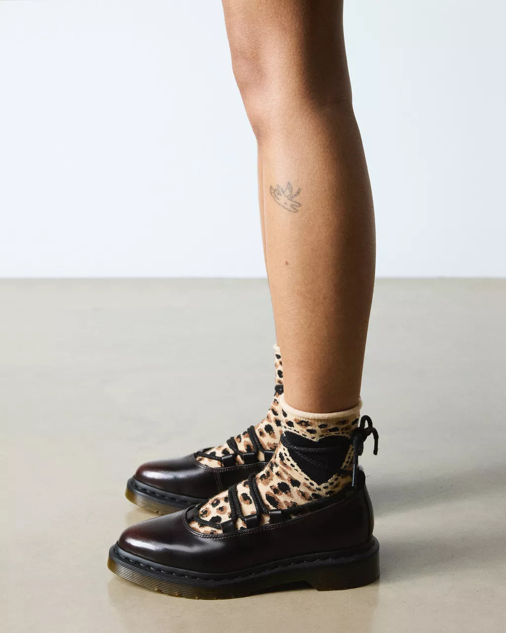 Elphie Ii Leather Ballet Flats