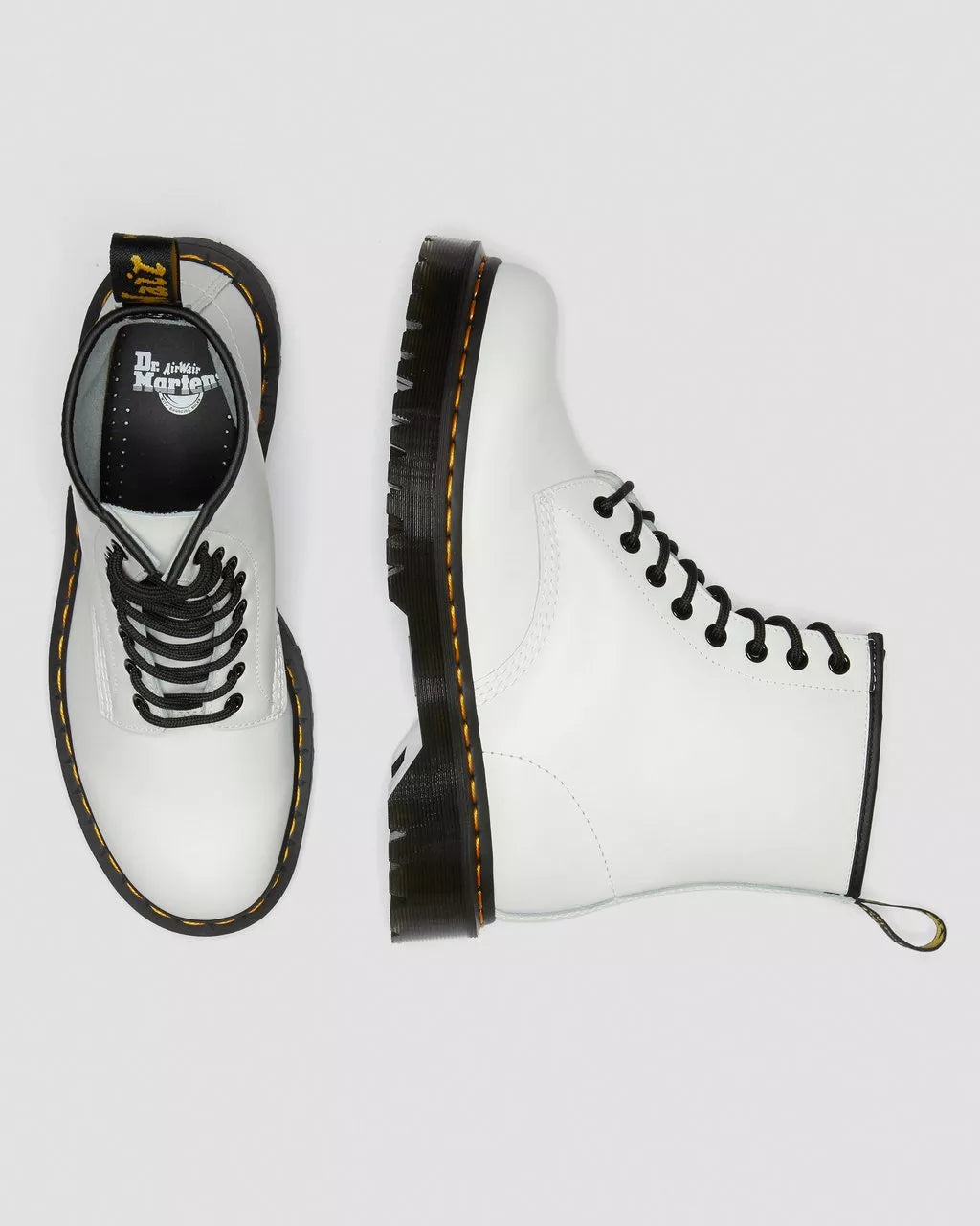 DR MARTENS 1460 Bex Smooth Leather Platform Boots
