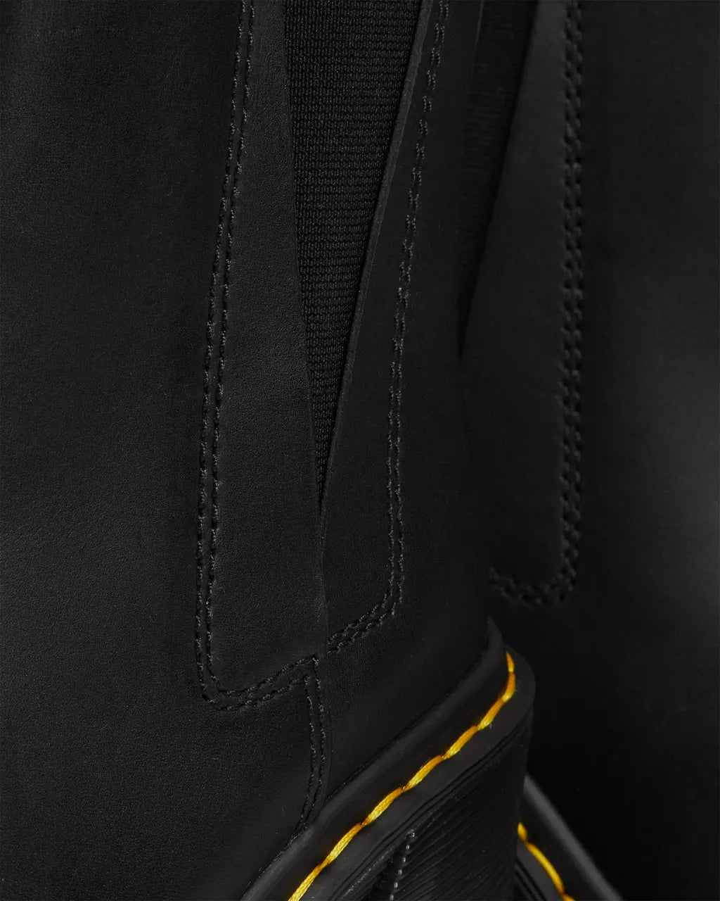 Spence Leather Flared Heel Chelsea Boots