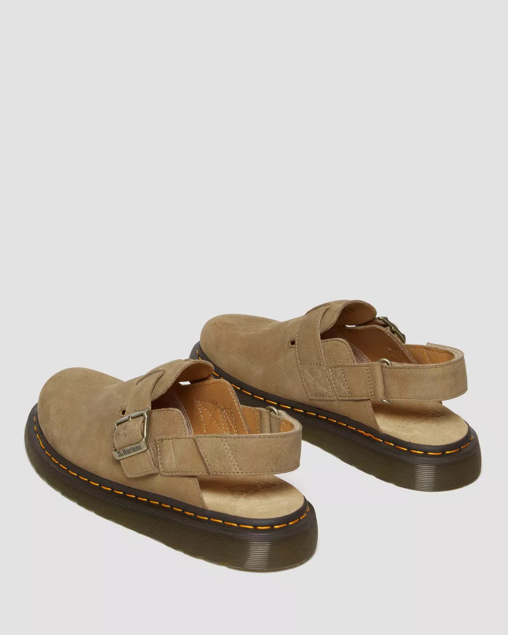 Jorge II Tumbled Nubuck Leather Slingback Mules