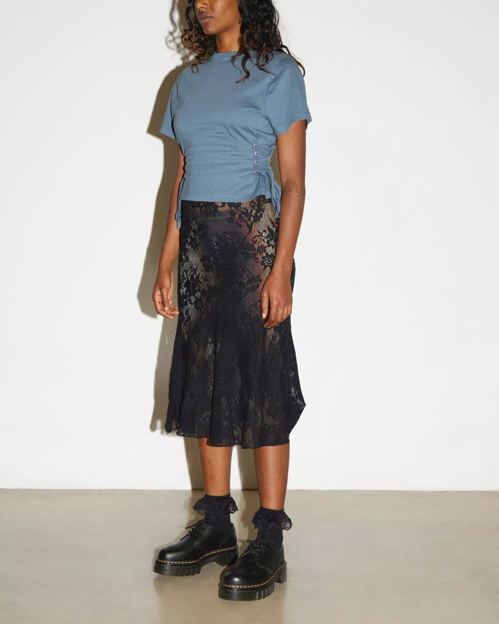 Audrick Nappa Lux Leather Platform Shoes