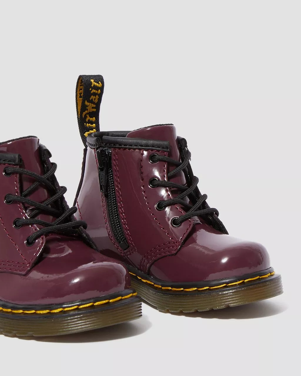 Infant 1460 Patent Leather Lace Up Boots