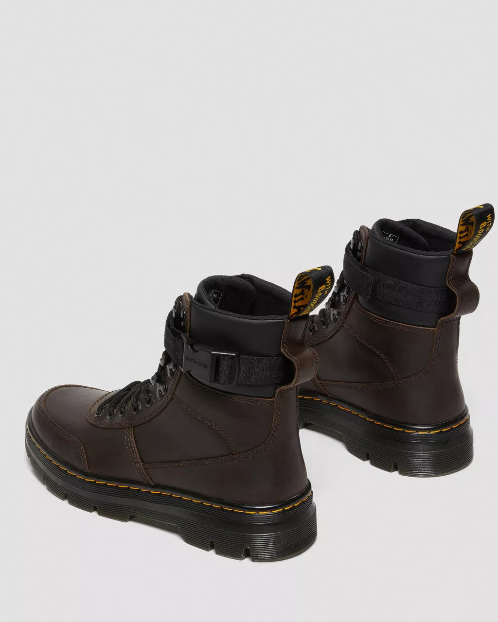 DR MARTENS Combs Tech Crazy Horse Leather Casual Boots