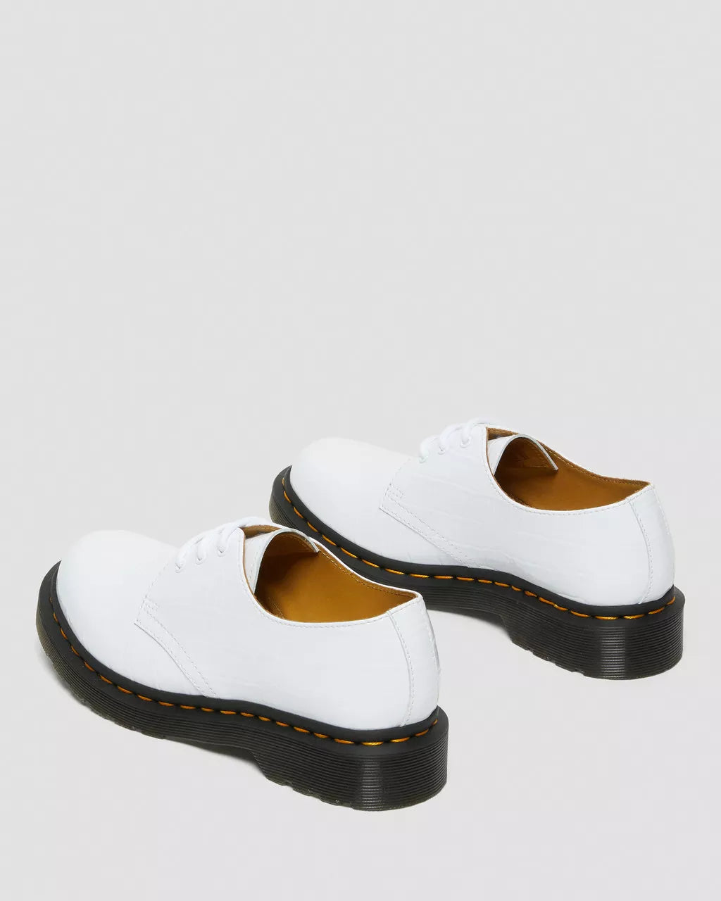 DR MARTENS 1461 Patent Croc Emboss Leather Shoes