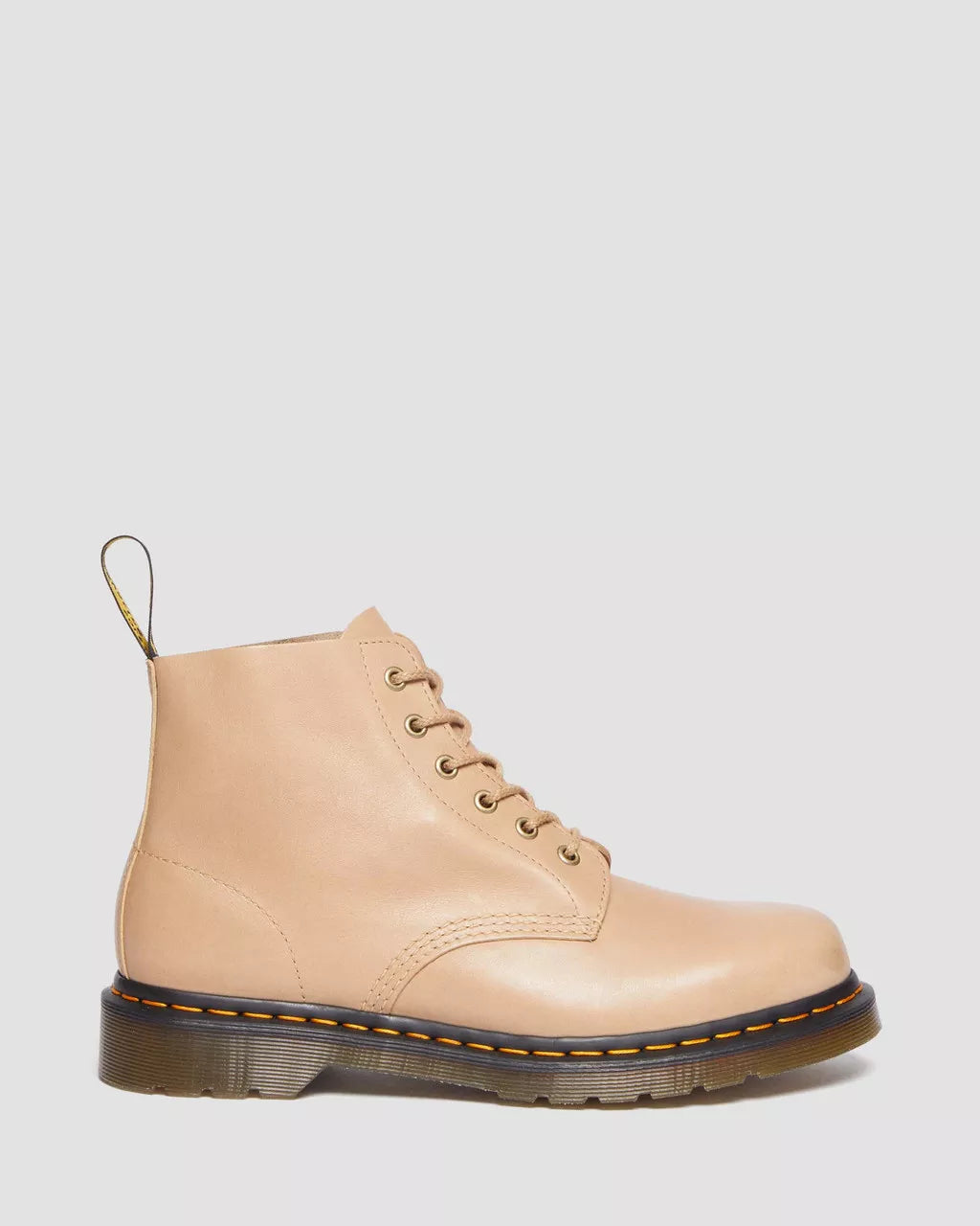 DR MARTENS 101 Unbound Carrara Leather Ankle Boots