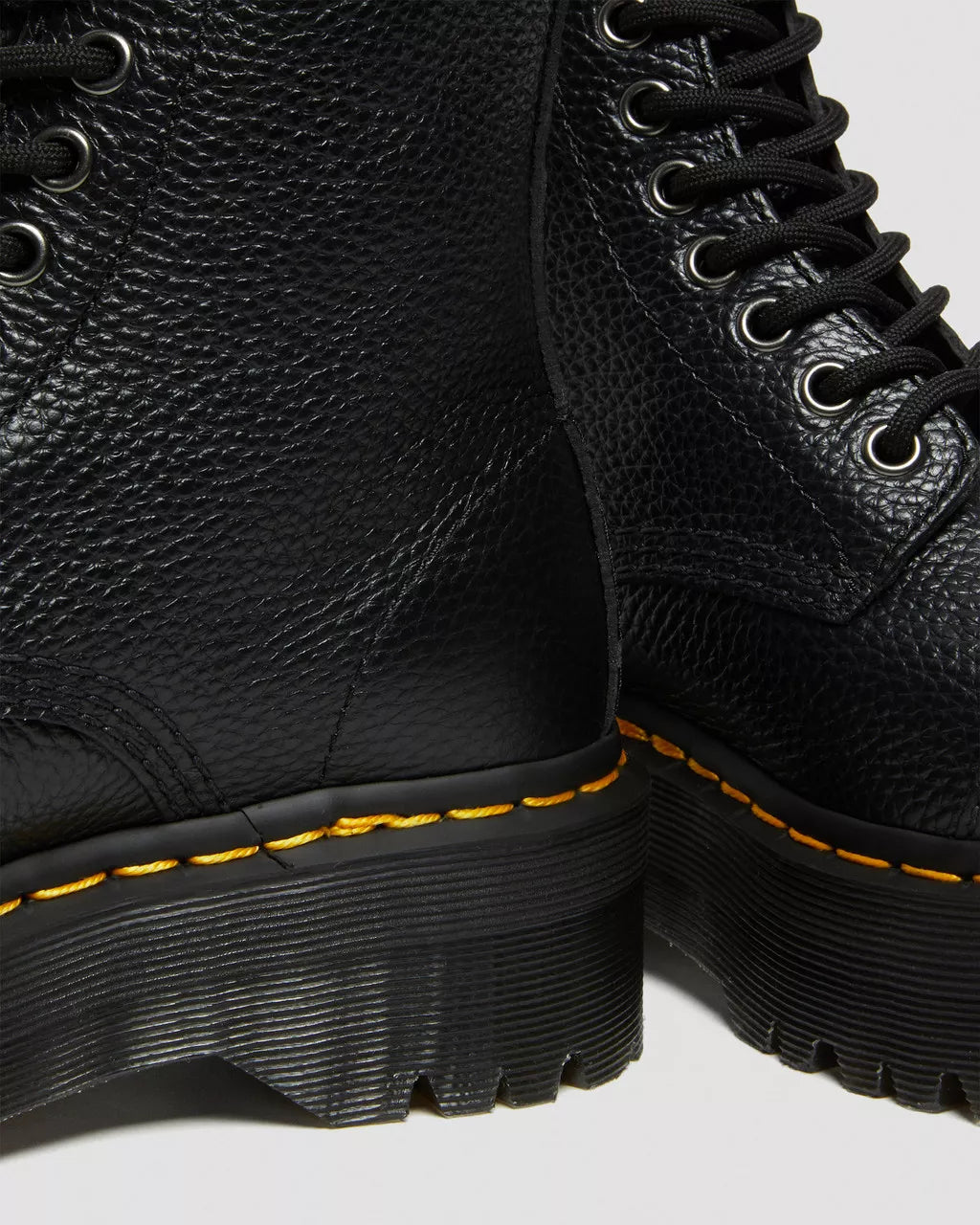 Sinclair Milled Nappa Leather Platform Boots