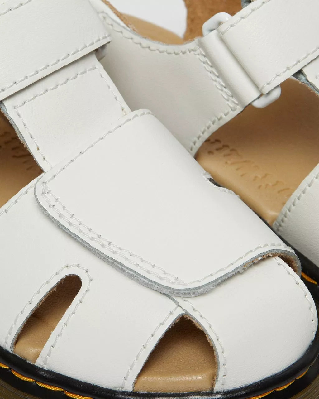DR MARTENS Junior Moby II Leather Strap Sandals