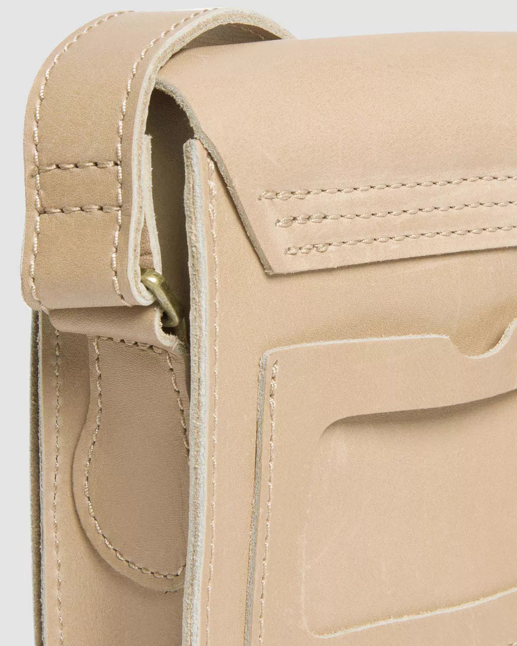 DR MARTENS Carrara Leather Vertical Crossbody Bag