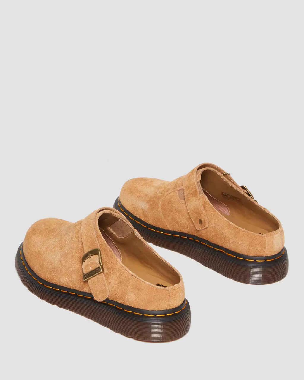 DR MARTENS Isham Desert Oasis Suede Mules