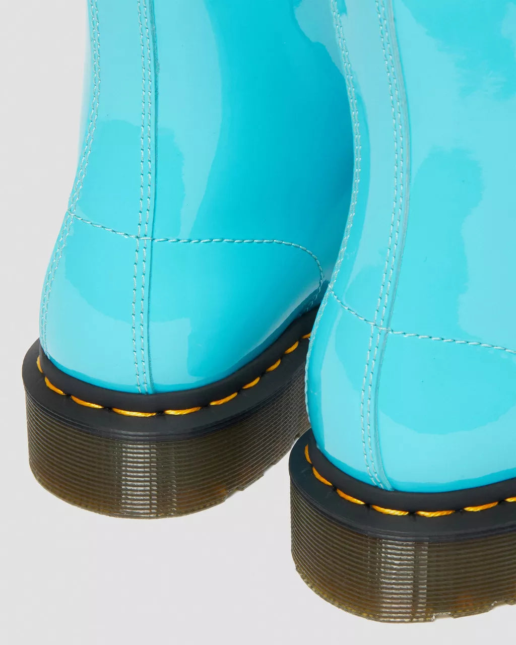 DR MARTENS 1460 Patent Leather Lace Up Boots