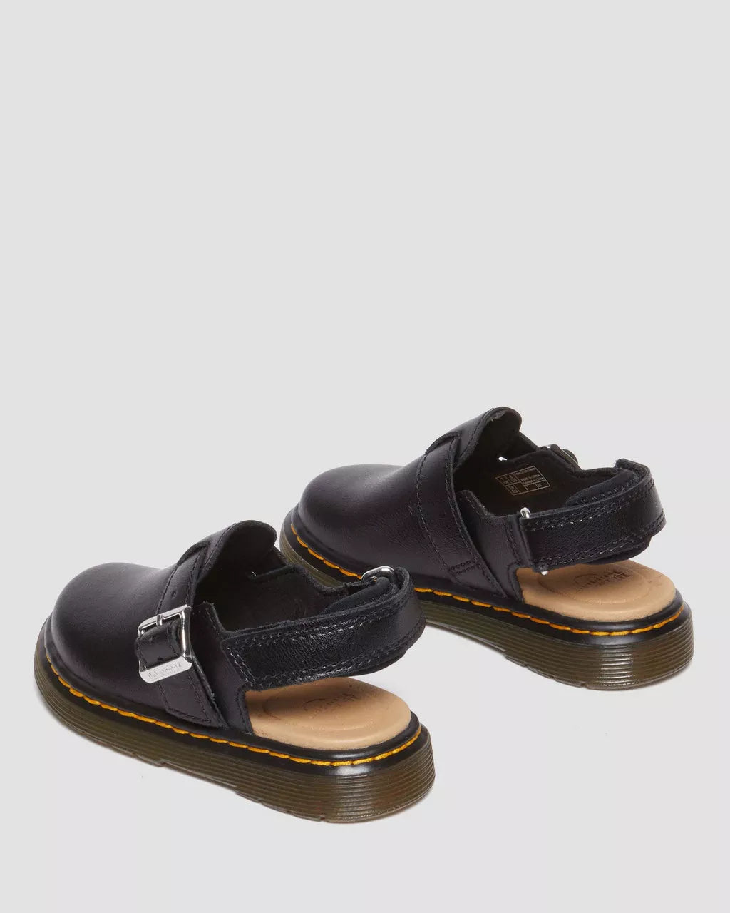DR MARTENS Toddler Jorgie Leather Mules