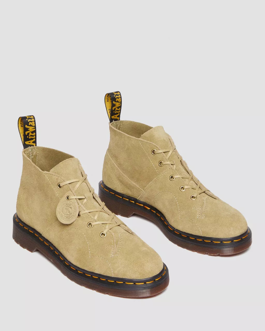 DR MARTENS Church Desert Oasis Suede Monkey Boots