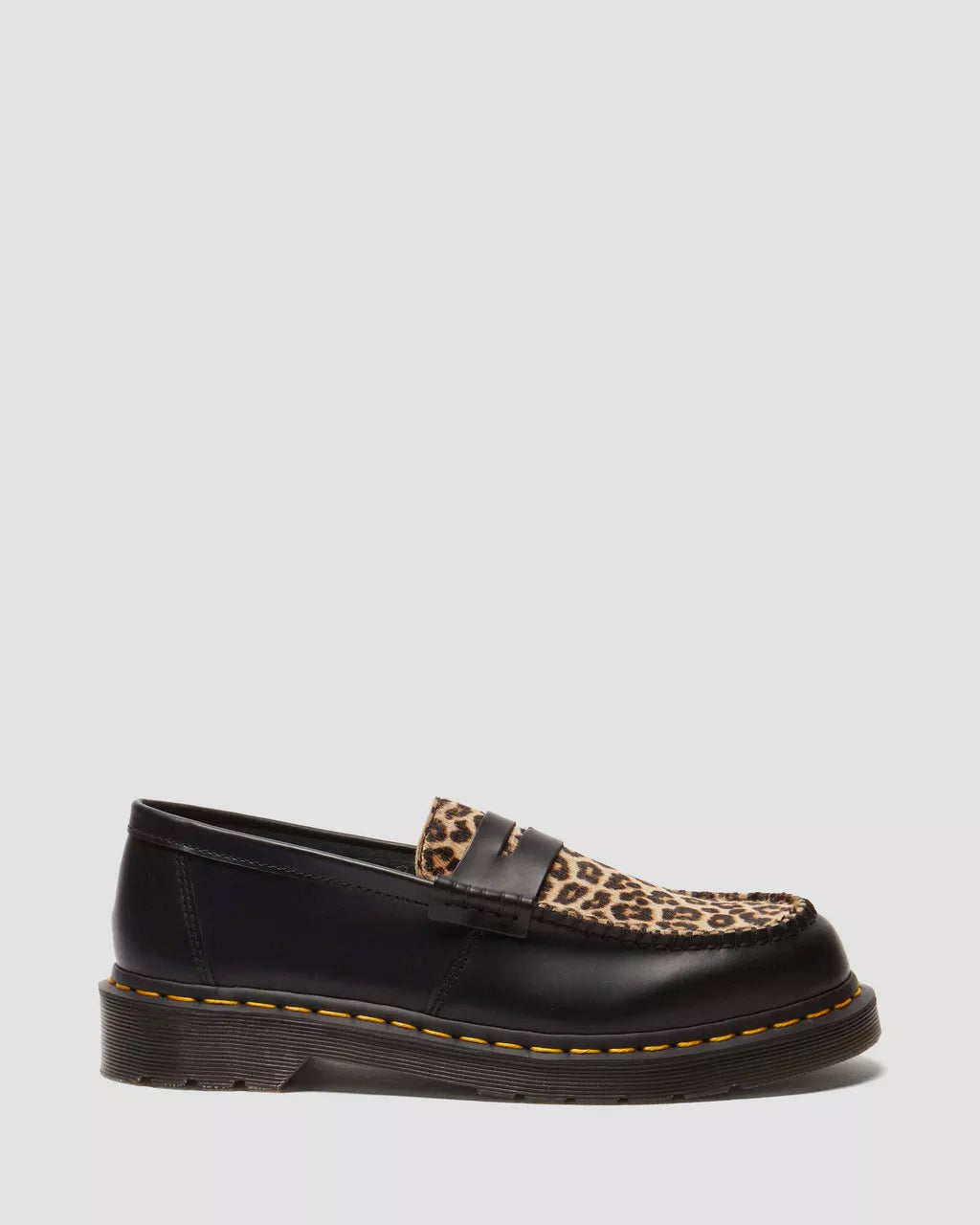 Penton Hair On &amp; Smooth Leather Loafers