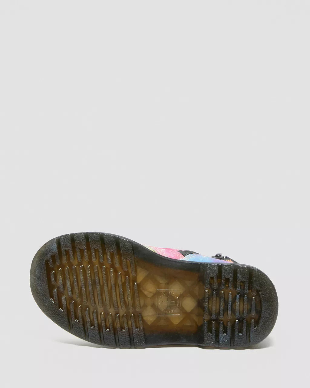 DR MARTENS Toddler 1460 Tie Dye Leather Lace Up Boots