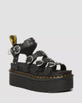 DR MARTENS Blaire Piercing Leather Platform Sandals
