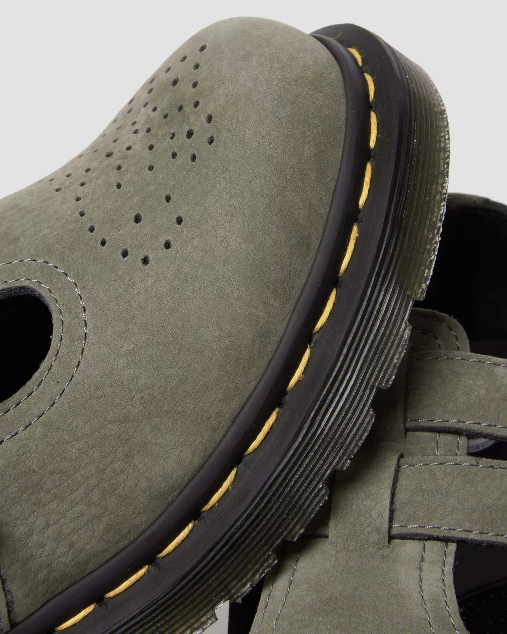 DR MARTENS 8065 Leather Mary Jane Shoes