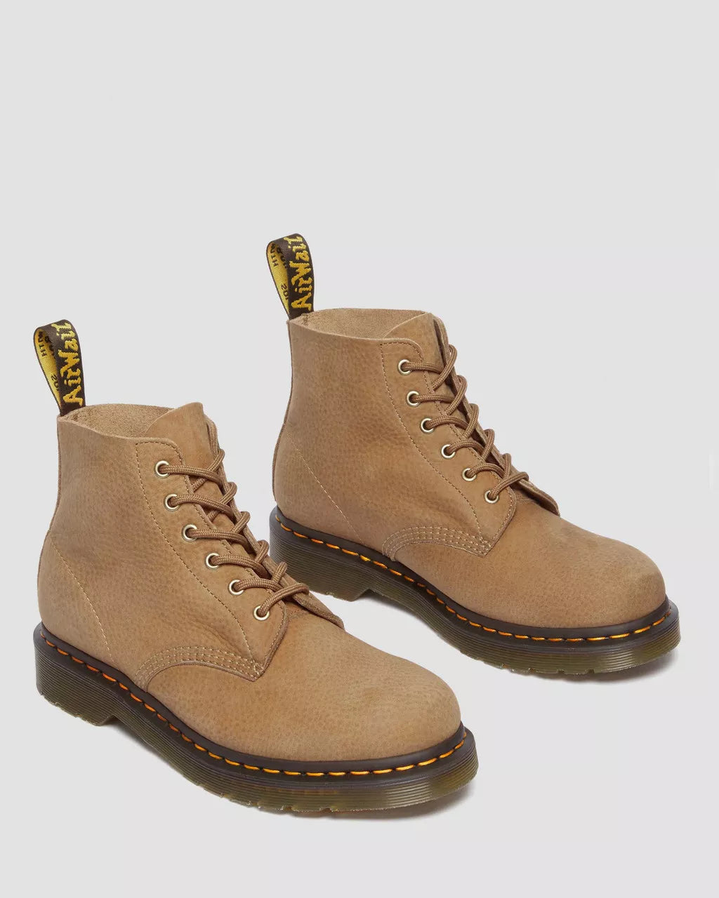 DR MARTENS 101 Tumbled Nubuck Leather Ankle Boots