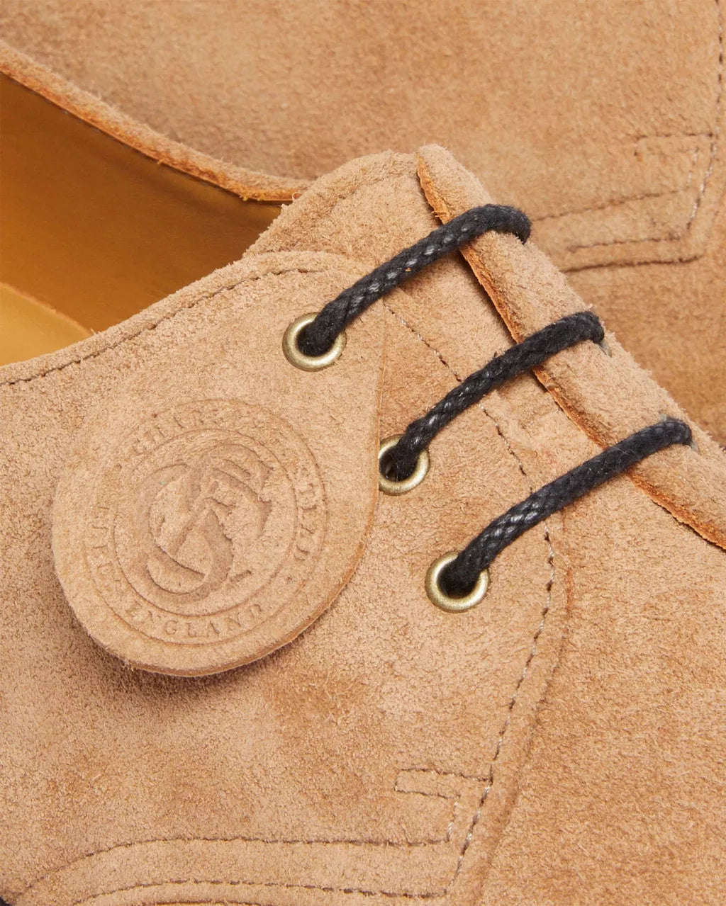 DR MARTENS 1461 Bex Made In England Tufted Suede Shoes