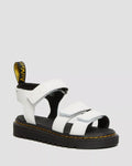 DR MARTENS Junior Klaire Leather Strap Sandals