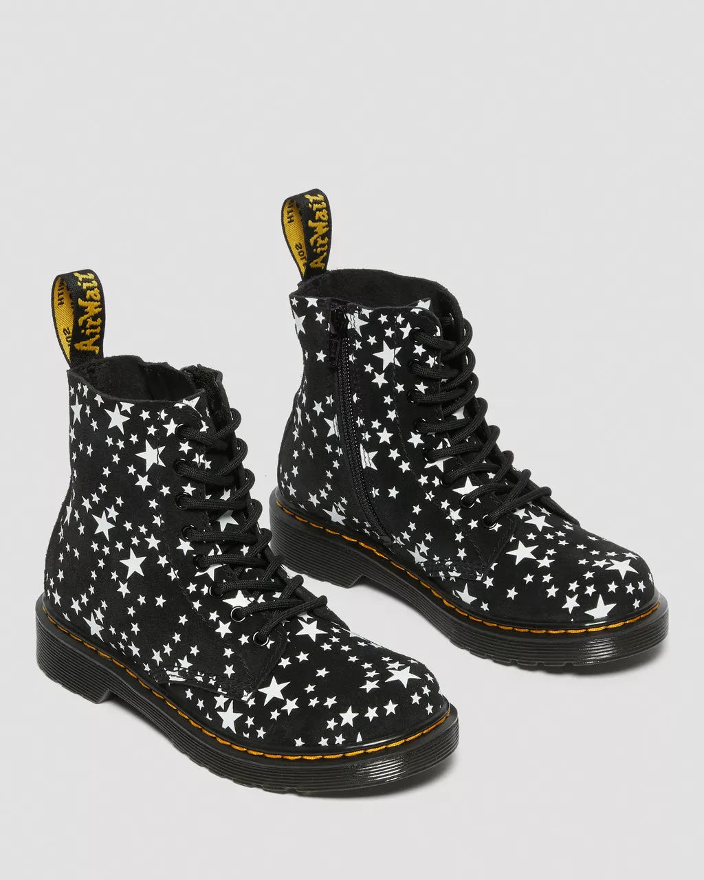 Junior 1460 Pascal Star Suede Lace Up Boots
