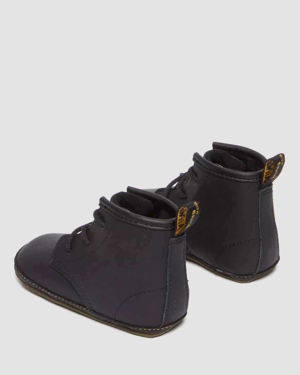 Newborn 1460 Auburn Leather Booties