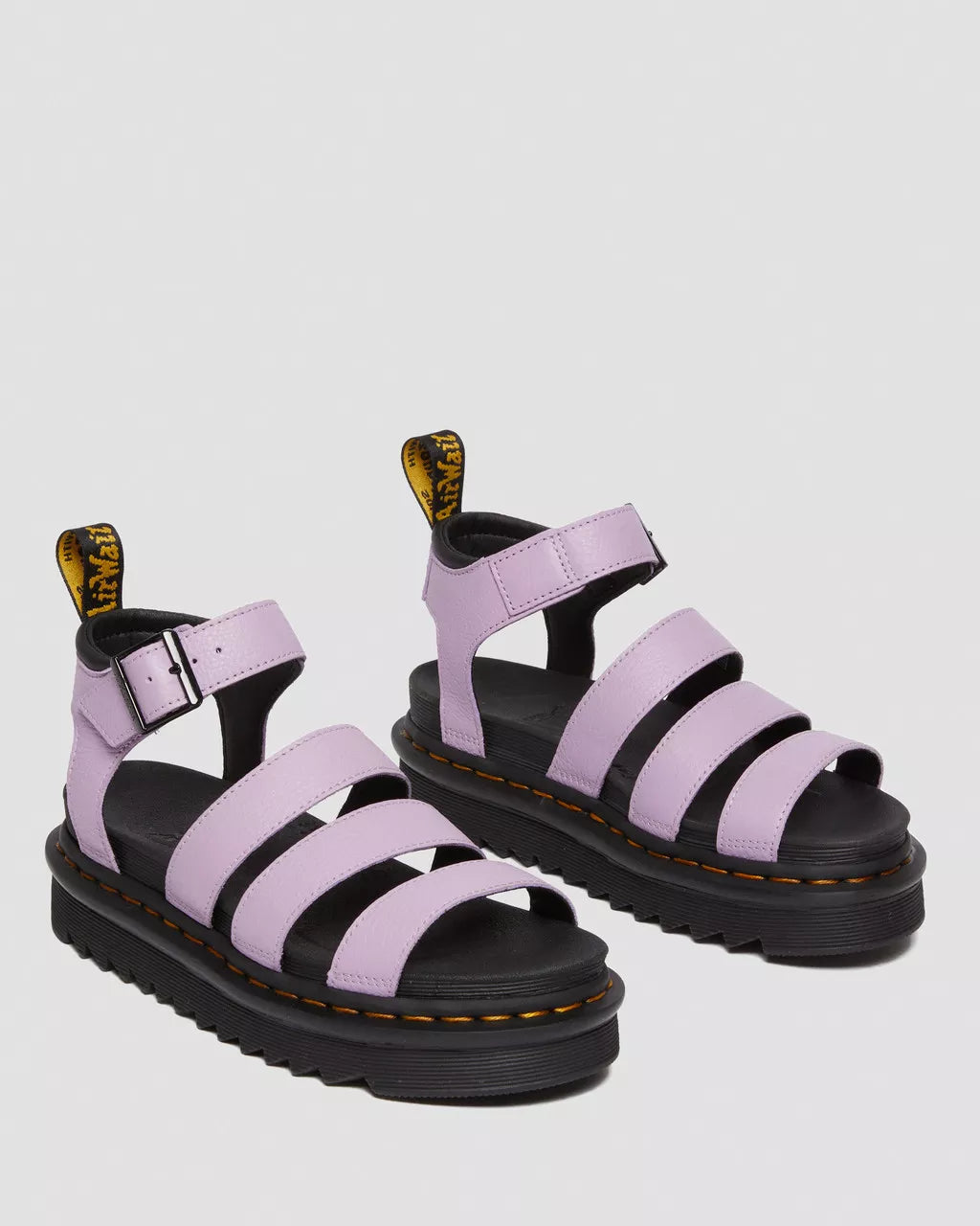 Blaire Pisa Leather Strap Platform Sandals