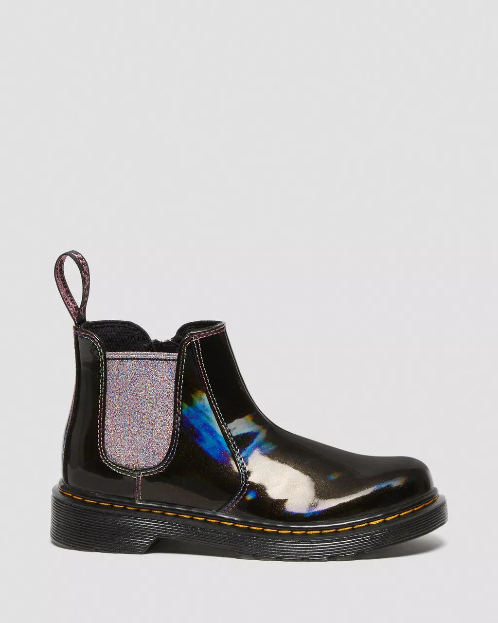 DR MARTENS Junior 2976 Sparkle Rays Chelsea Boots