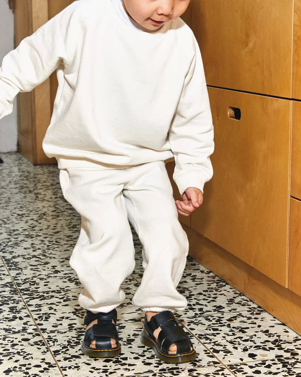 Toddler Moby II Leather Strap Velcro Sandals