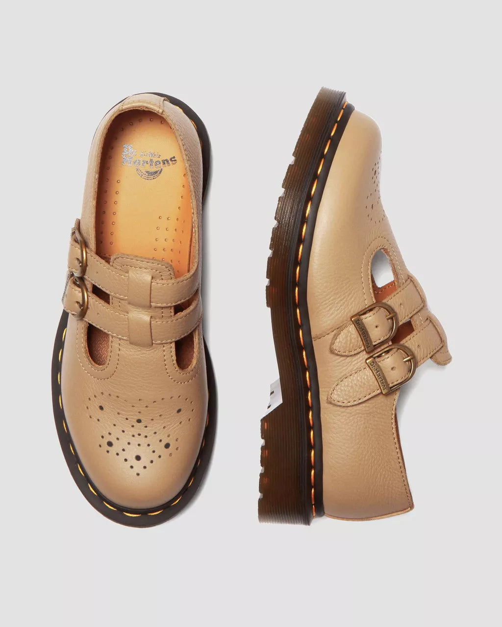 DR MARTENS 8065 Mary Jane Virginia Leather Shoes