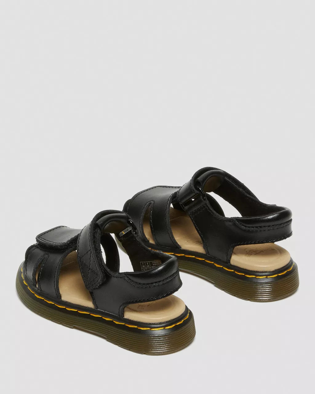 Toddler Moby II Leather Strap Velcro Sandals