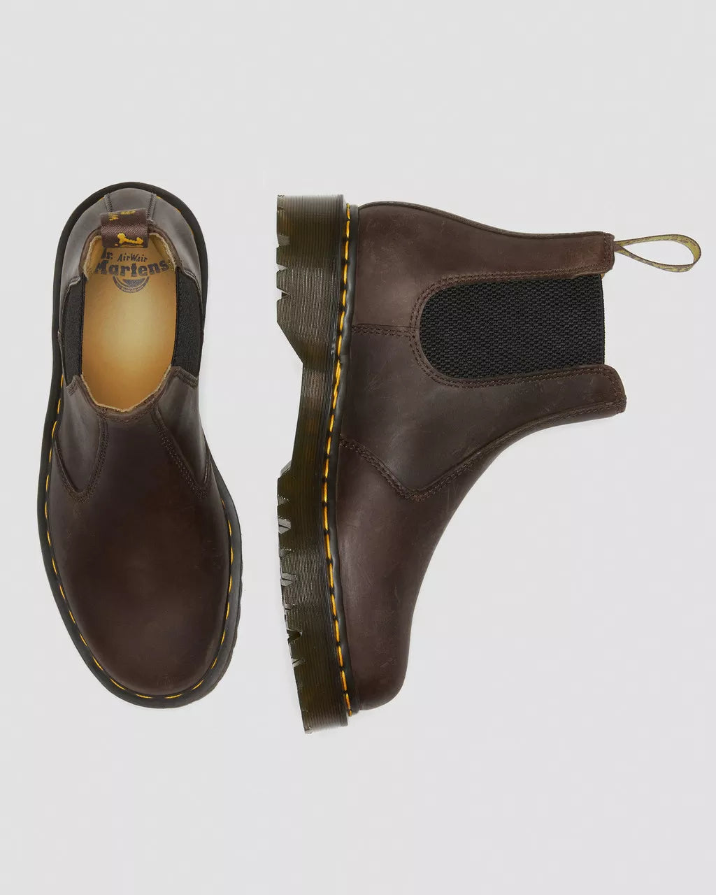 DR MARTENS 2976 Bex Crazy Horse Chelsea Boots