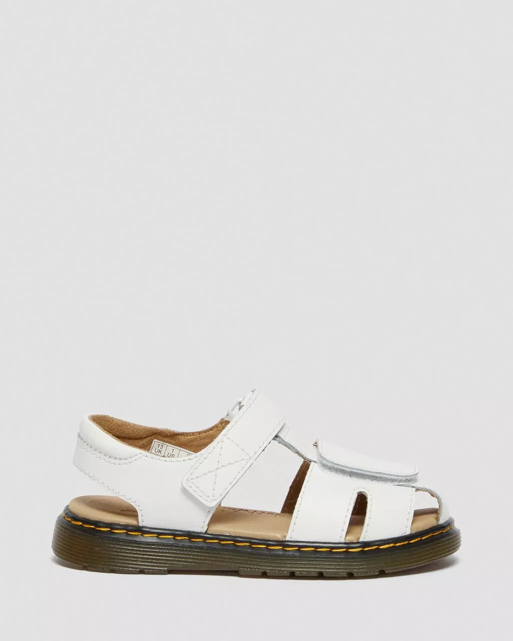 DR MARTENS Junior Moby II Leather Strap Sandals